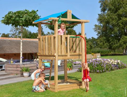 Jungle Hut Fireman's Pole